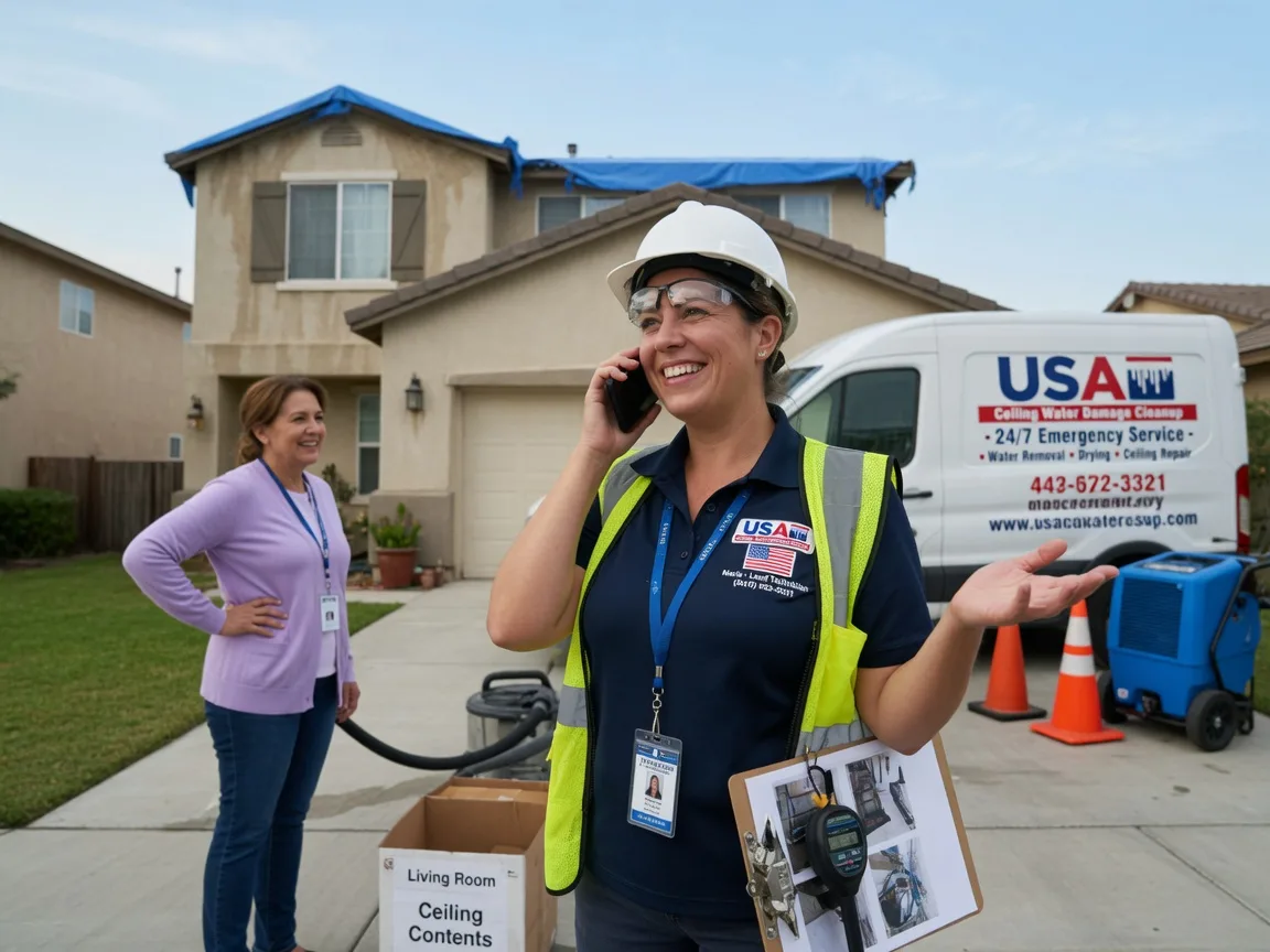 Ceiling Water Damage Restoration Bingham, IL FAQs